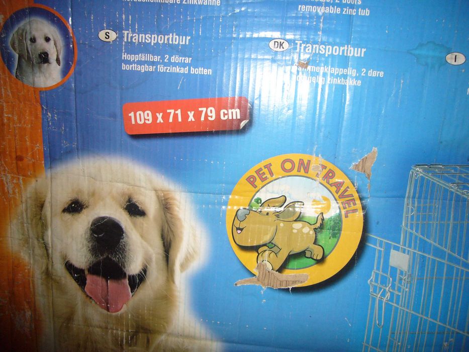 Клетка Nobby 109/71/79  для транспортировки больших собак