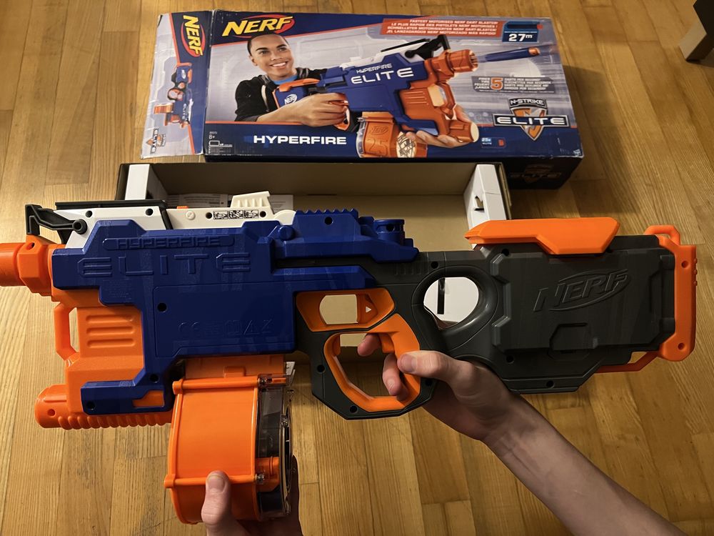 Nerf hyperfire elite