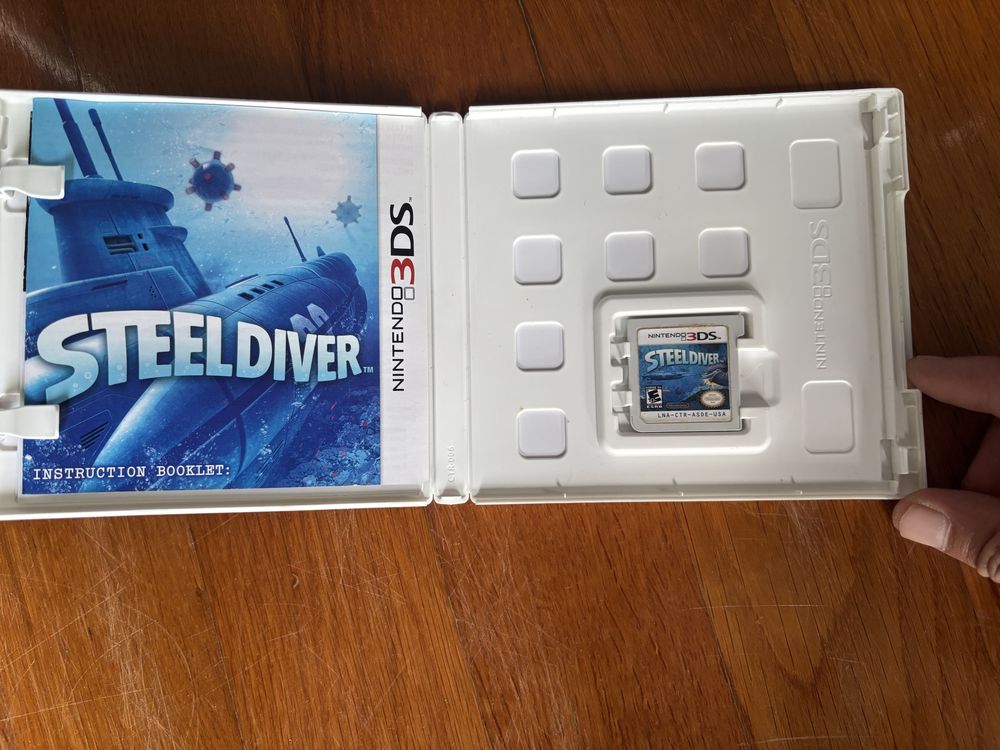 jogo steeldiver nintendo
