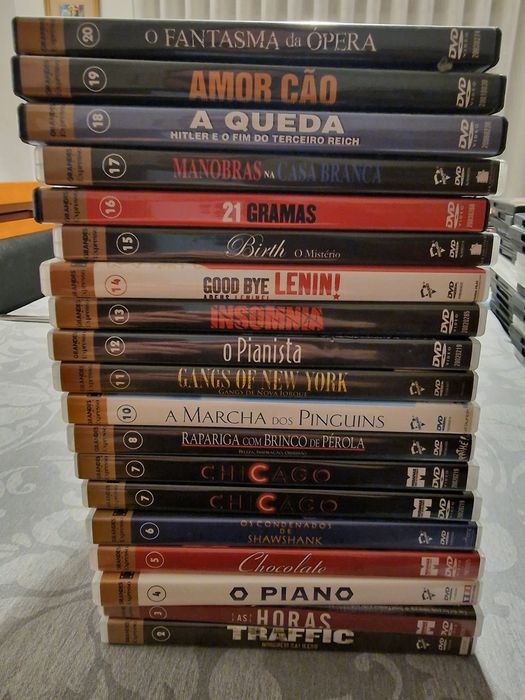 Colecção de DVDs Expresso