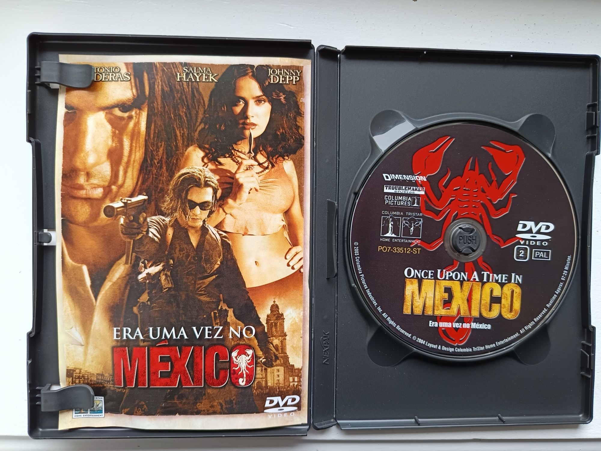 DVD era  uma vez no México