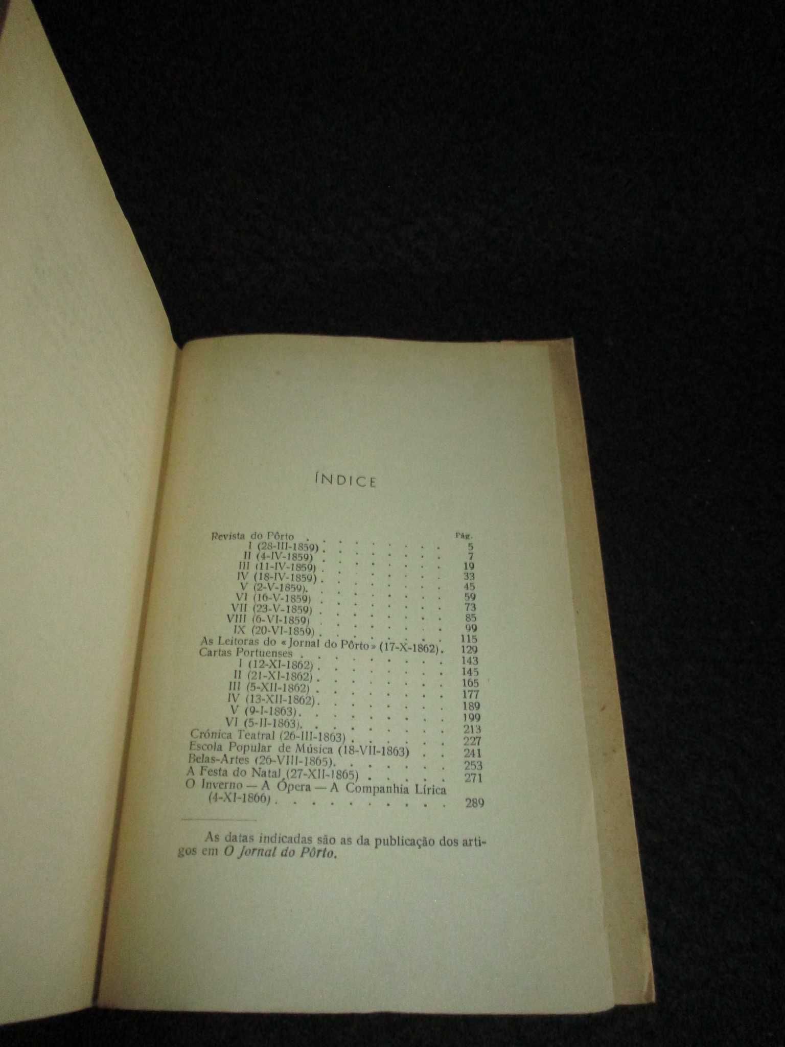 Livro Crónicas Portuenses Ramalho Ortigão