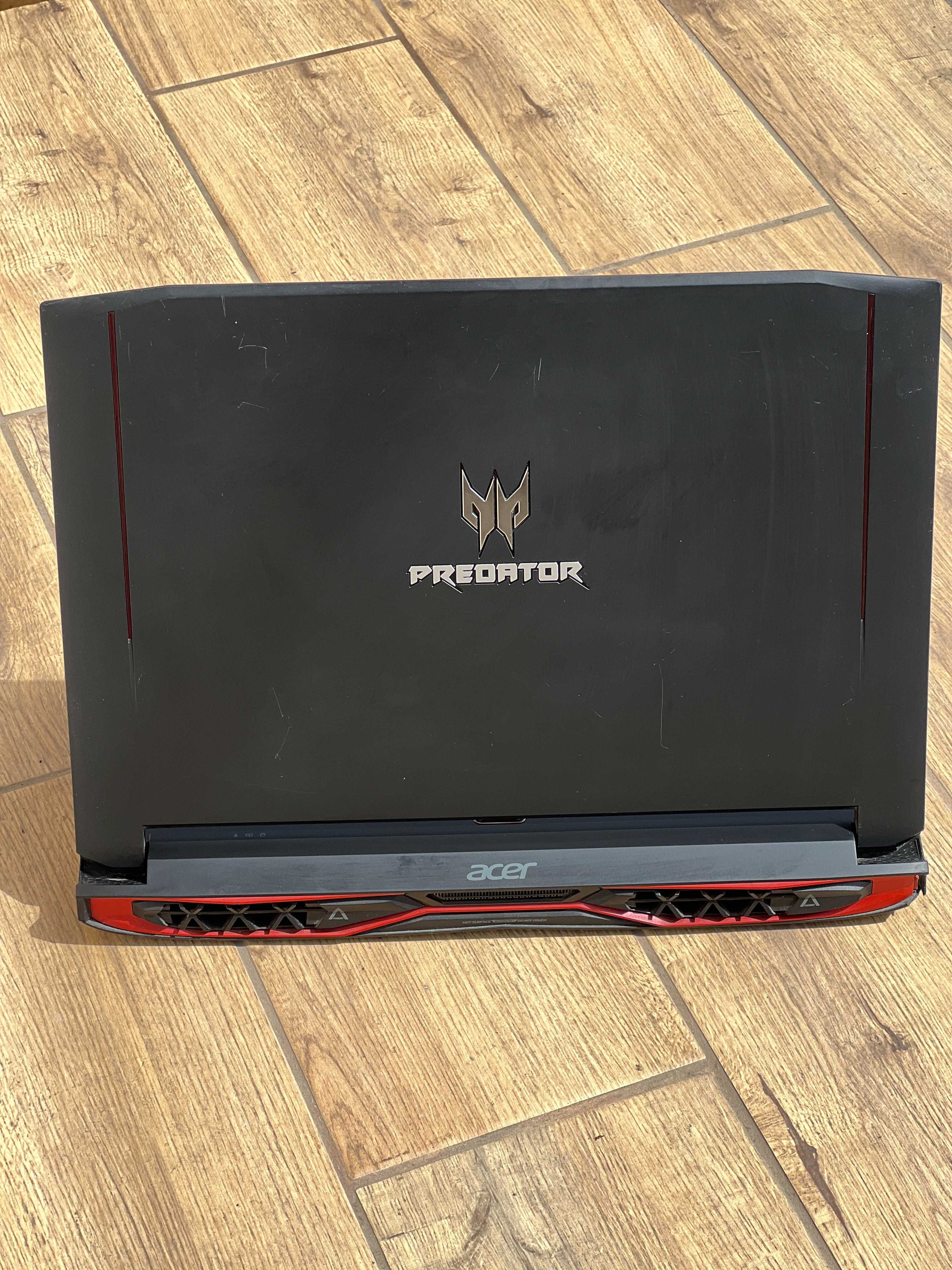 Ігровий ноутбук Predator 17 17.3FHD/i7/32GB/256+1TB/Nvidia 1070 8gb