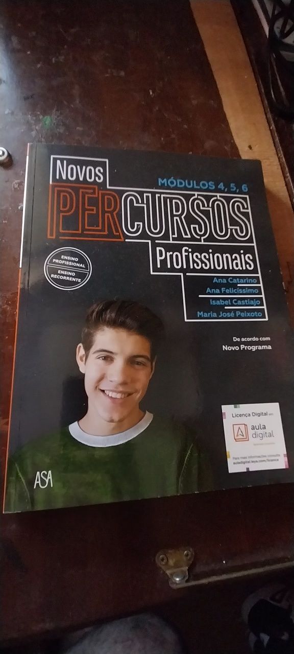 Manual escolar para cursos profissionais