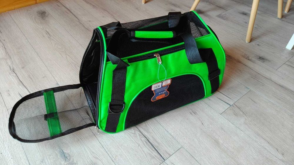 OKAZJA NOWY Transporter dla psa kota królika torba transportowa box L