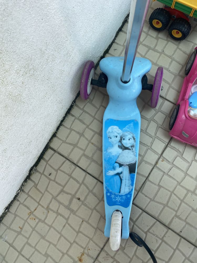 Trotinete de 3 rodas Frozen