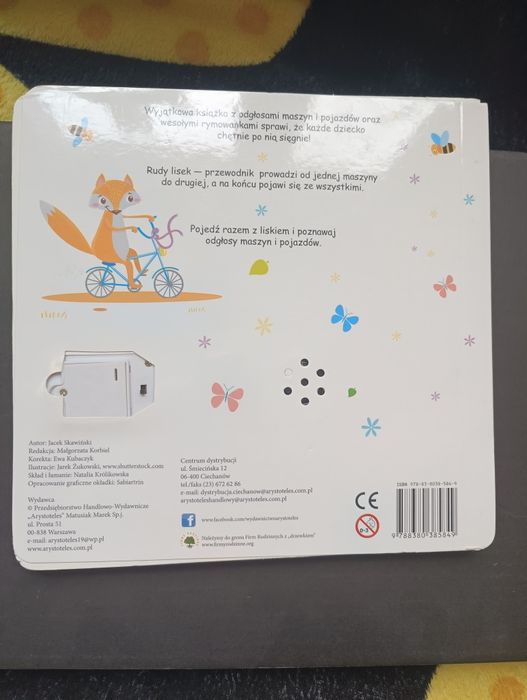 Książka interaktywna Maszyny i pojazdy z dźwiękami