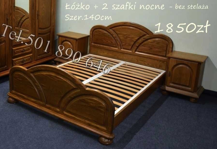 Piękna Sypialnia Dębowa, meble stylowe do sypialni. Dowiozę.