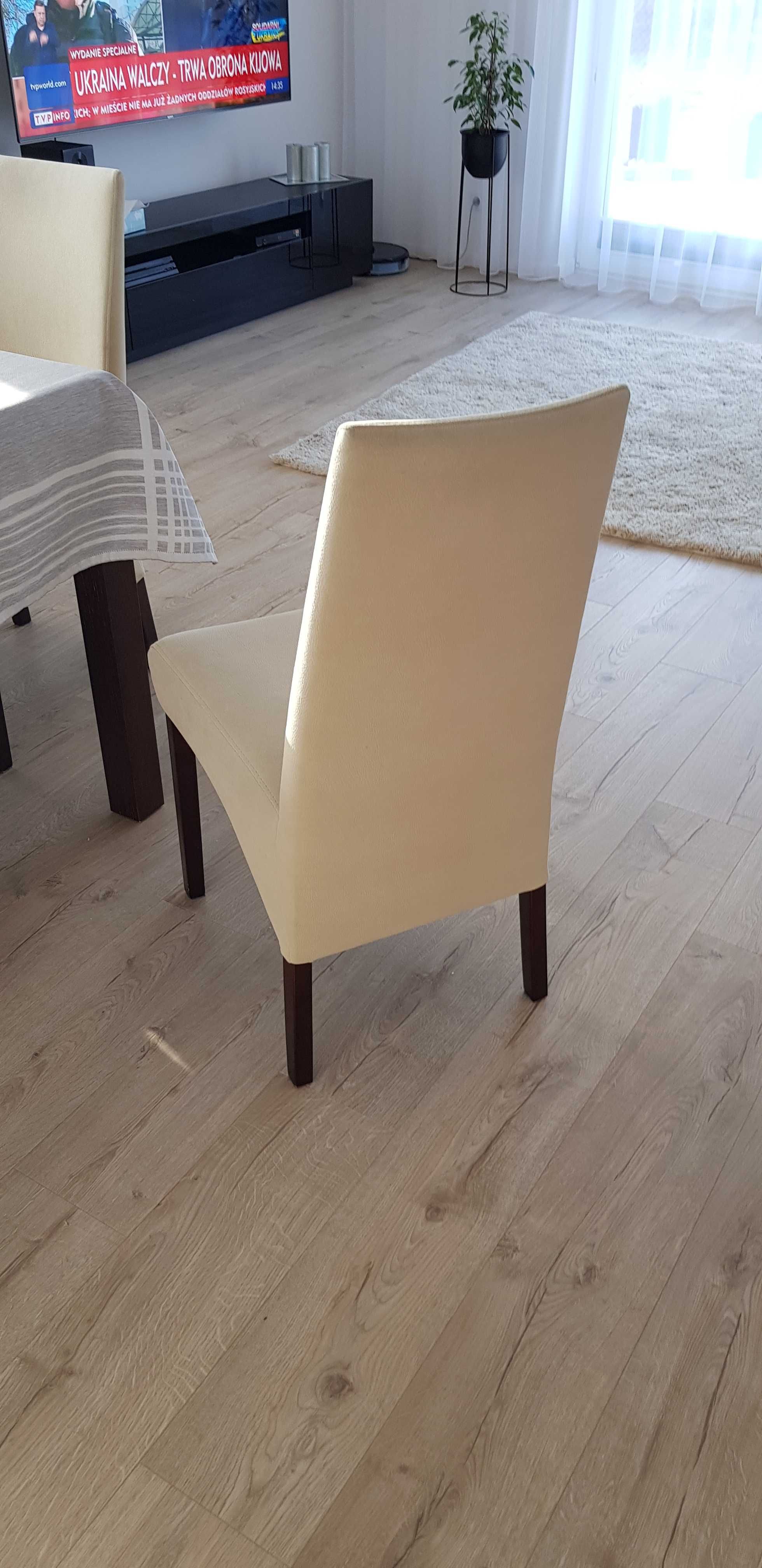 Krzesła Polskie drewniane 6 sztuk