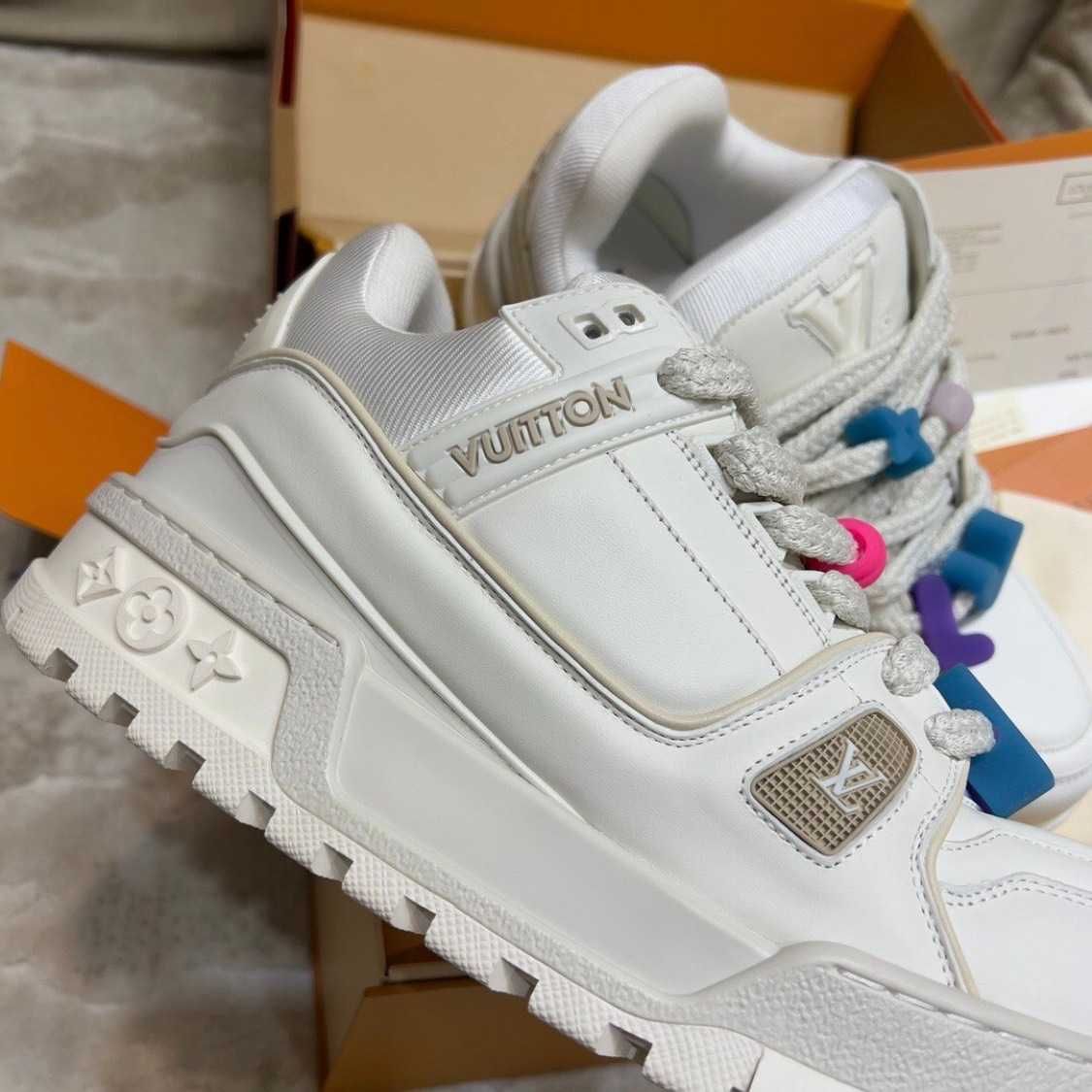 Nowybuty_Louis_Vuitton_LV_White UnisexTrampk40
