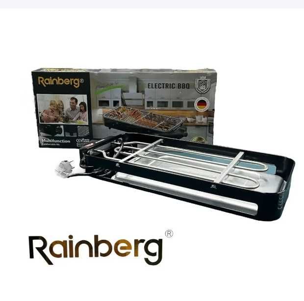 Настільний електрогриль барбекю з решіткою
