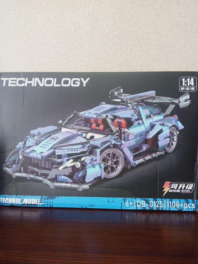 Конструктор суперкар 1108 дет. (Lego technic)