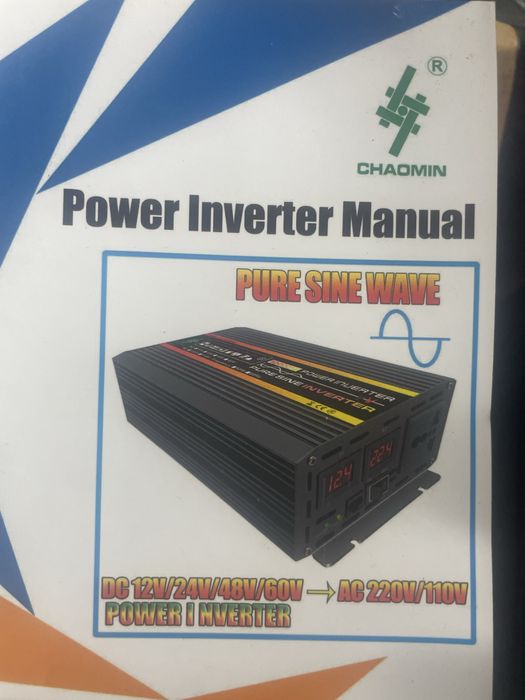 Інвертор 12в 220 чистий сінус
