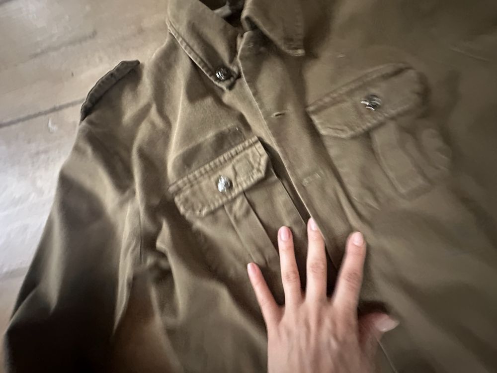 Zhr koszula 146 152 harcerska hufiec khaki