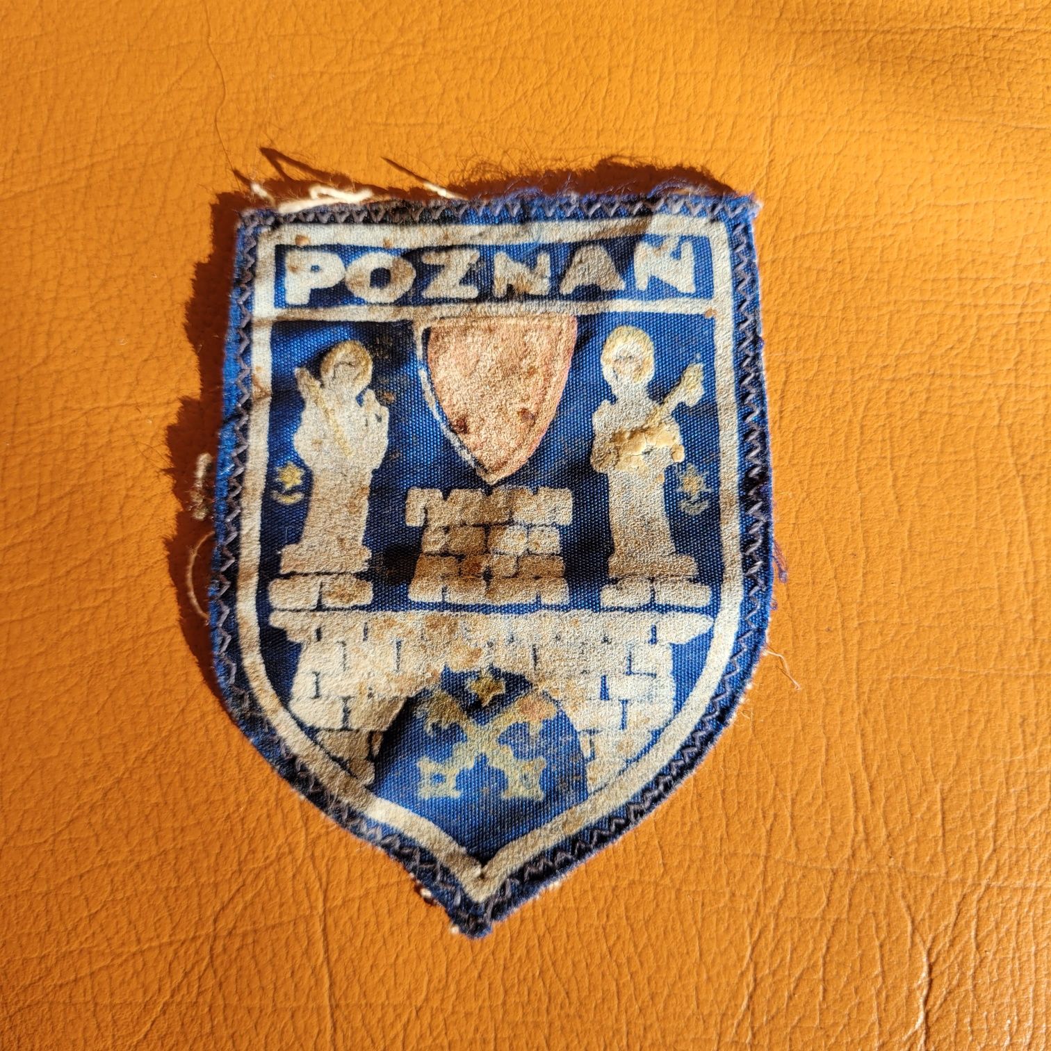 Stary emblemat naszywka Poznania