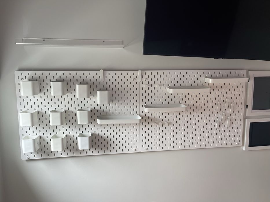 Placar branco ikea SkADis