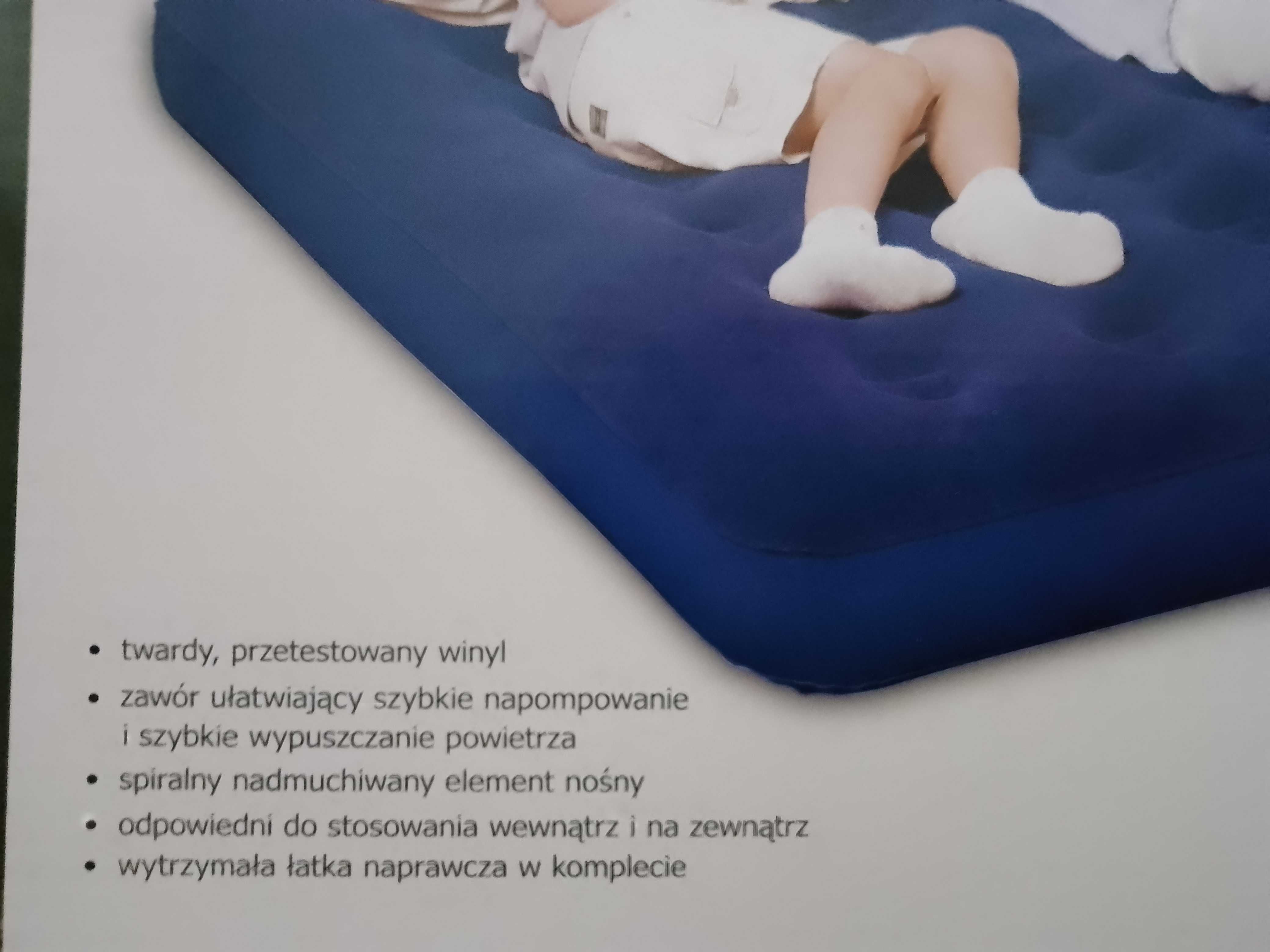 Materac dwuosobowy dmuchany