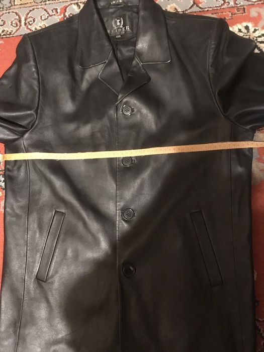 Мужские кожаные пиджаки