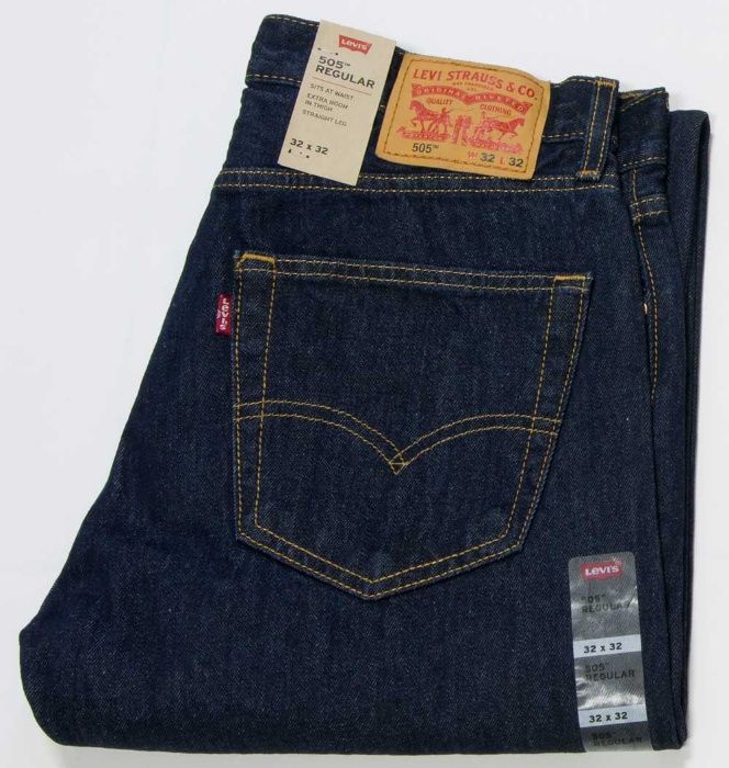 Мужские джинсы Levis 505 Rinse, 005050216 Левис, Ливайс США