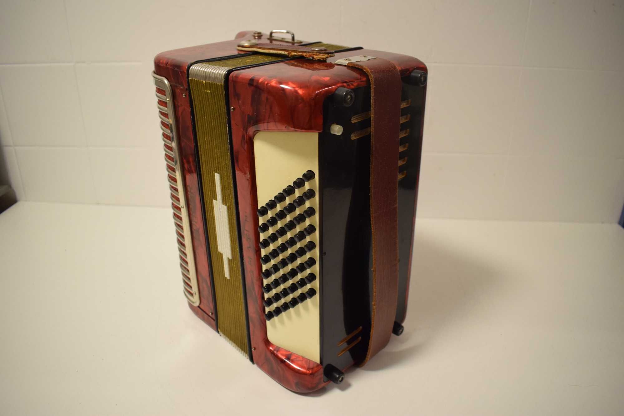 Acordeao Hohner Amati 2 Voz 48 Baixos, N 011