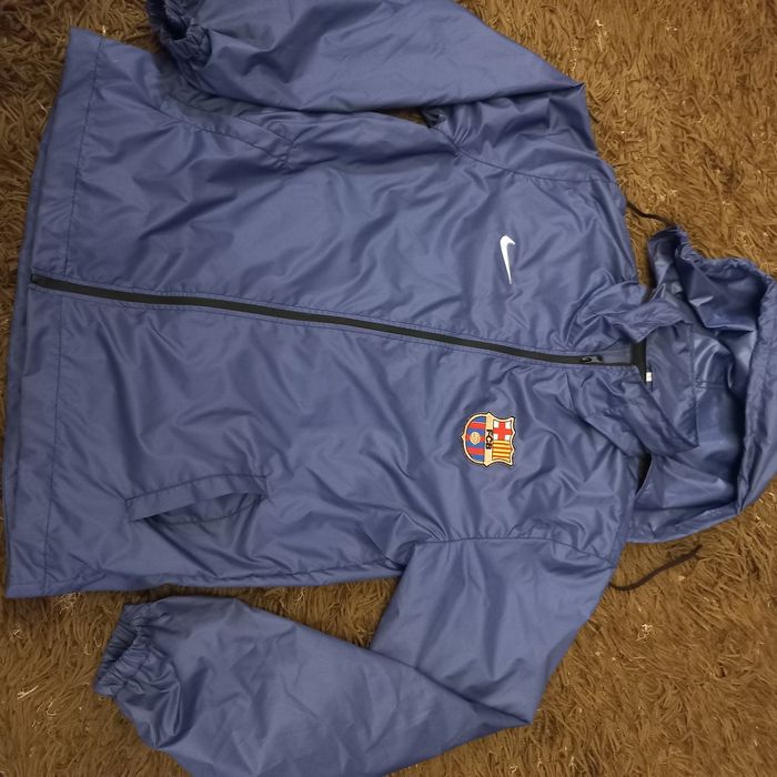 Вітровка Інтер Барса Мілан Найк куртка спортивна тренувальна дитяча