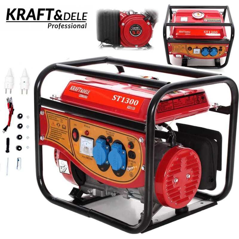 KRAFT&DELE Agregat Prądotwórczy Generator Prądu 1500w KD110