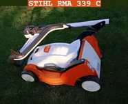 Kosiarka akumulatorowa 1,2kW Stihl RMA 339C zestaw + 2 aku jak nowa