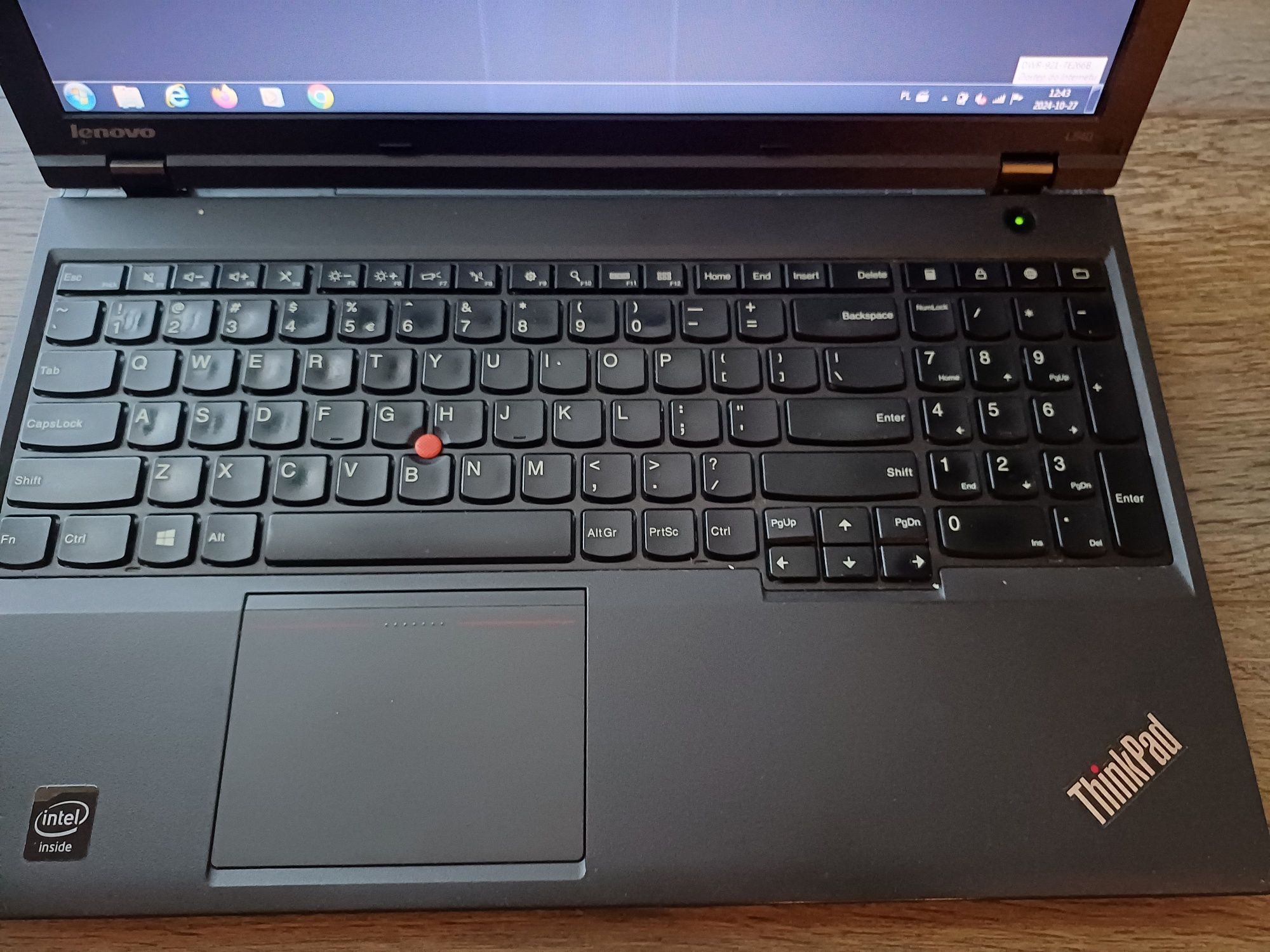 Laptop Lenovo L540 z Windows 7