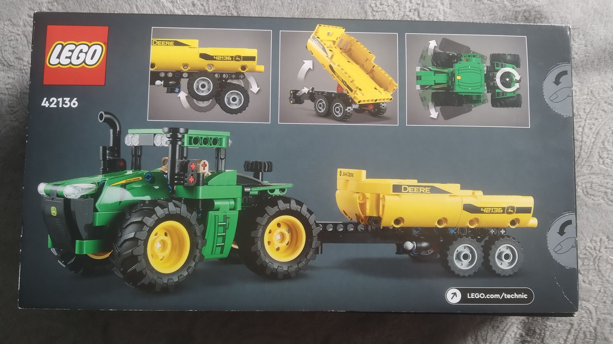 LEGO Technic 42136 traktor John Deere