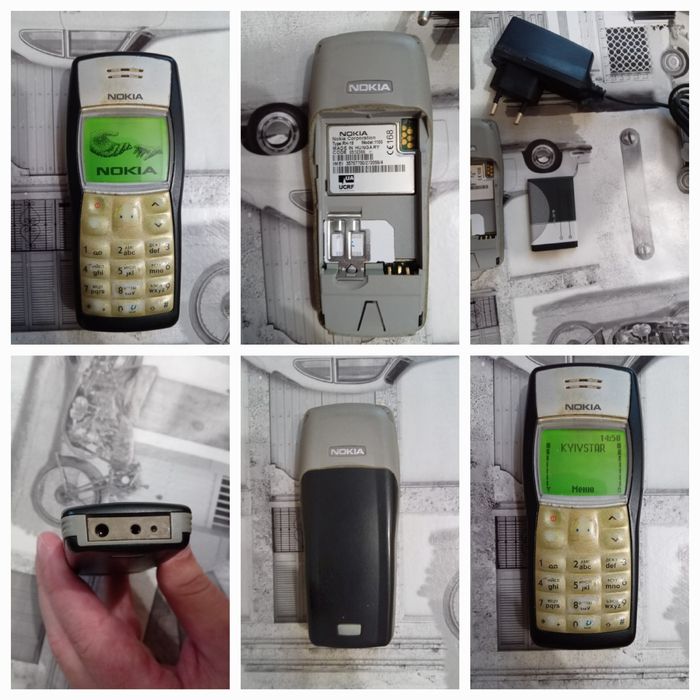 Nokia 1100 black ретро 2004