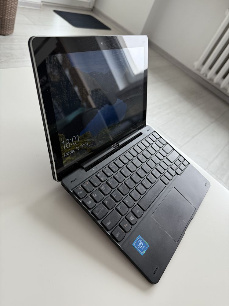 Lenovo Miix 300-10IBY tablet + laptop 2w1 dotykowy ekran - windows 10