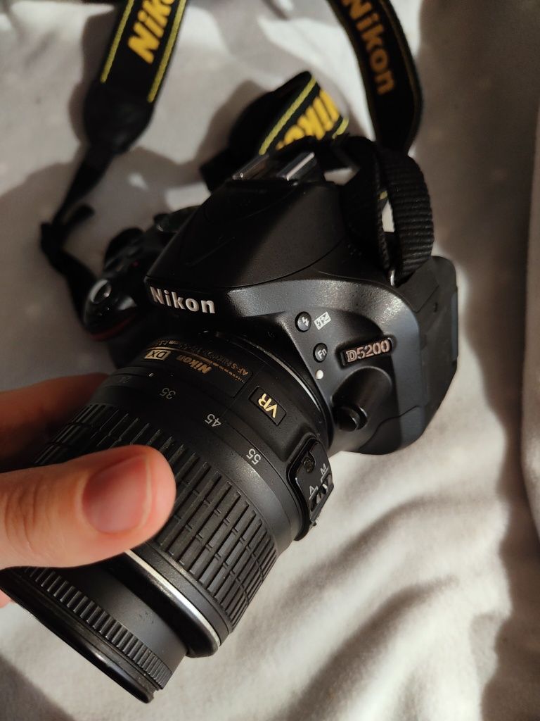 Nikon D5200 lustrzanka cyfrowa/ aparat , filmy full HD