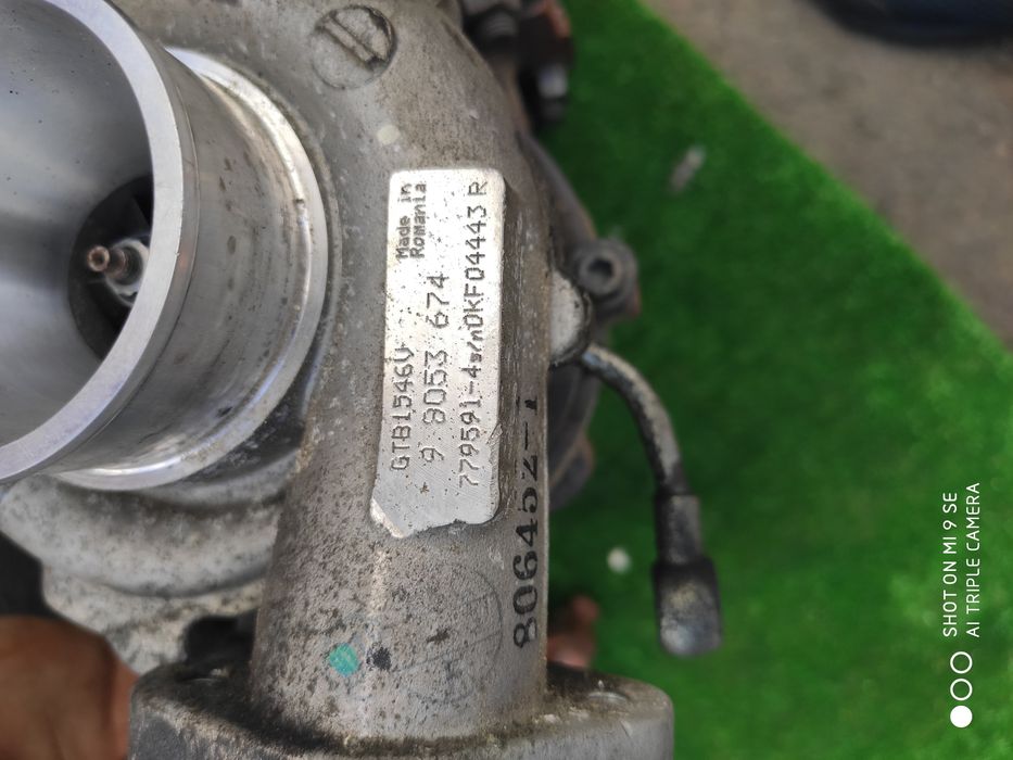 Турбина турбіна 8980536744 98053674 opel astra j meriva 1.7 розборка