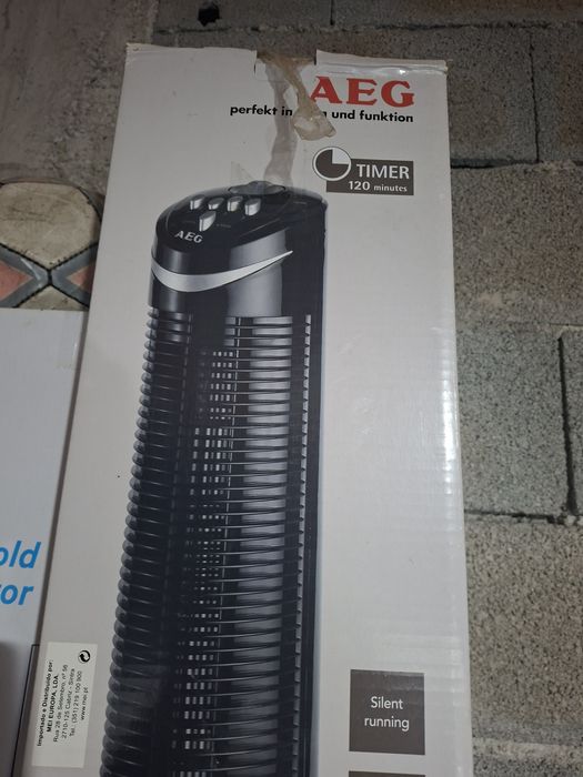 Torre circuladora de ar frio