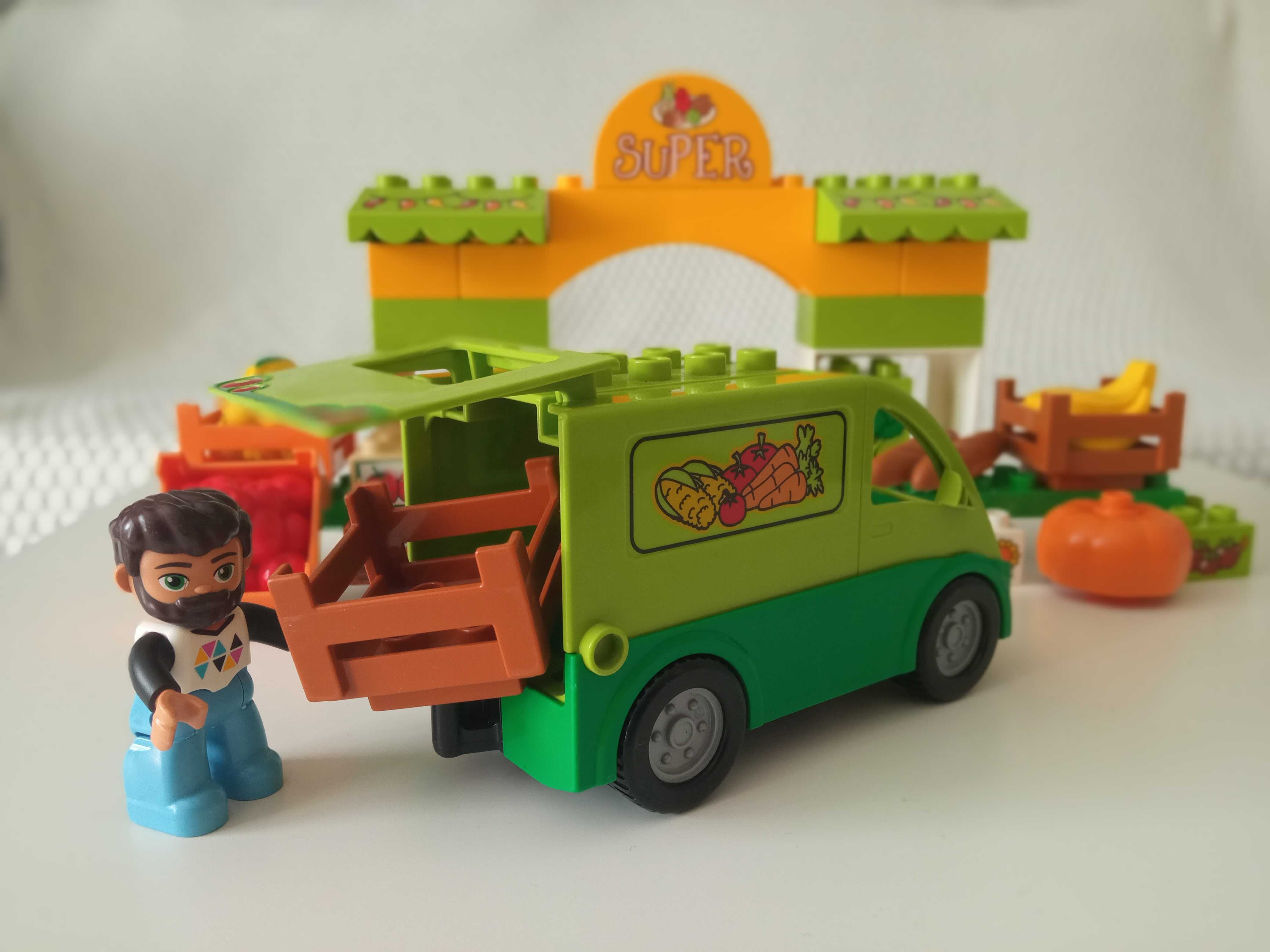 klocki Duplo - stragan warzywny