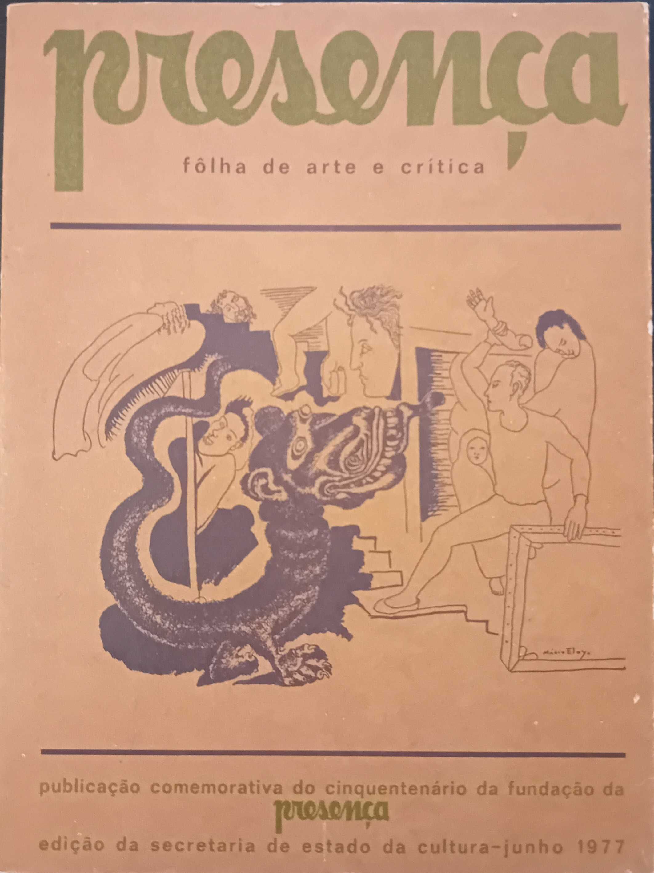 Presença. Folha de Arte e Crítica