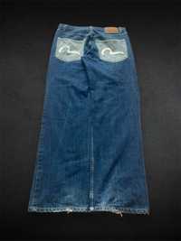 Spodnie Jeansy Evisu y2k vintage swag