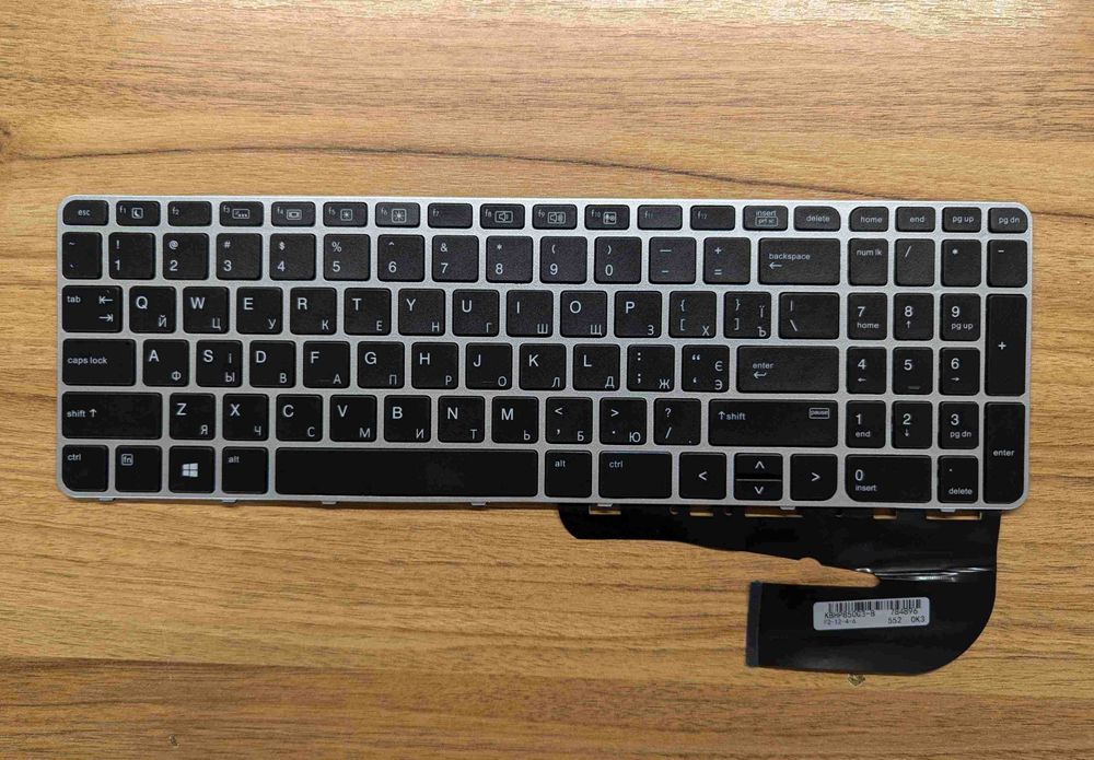 Клавіатура Hp elitebook 850 g3, 755 g3, 850 g4, 755 g4, zbook 15u g3,