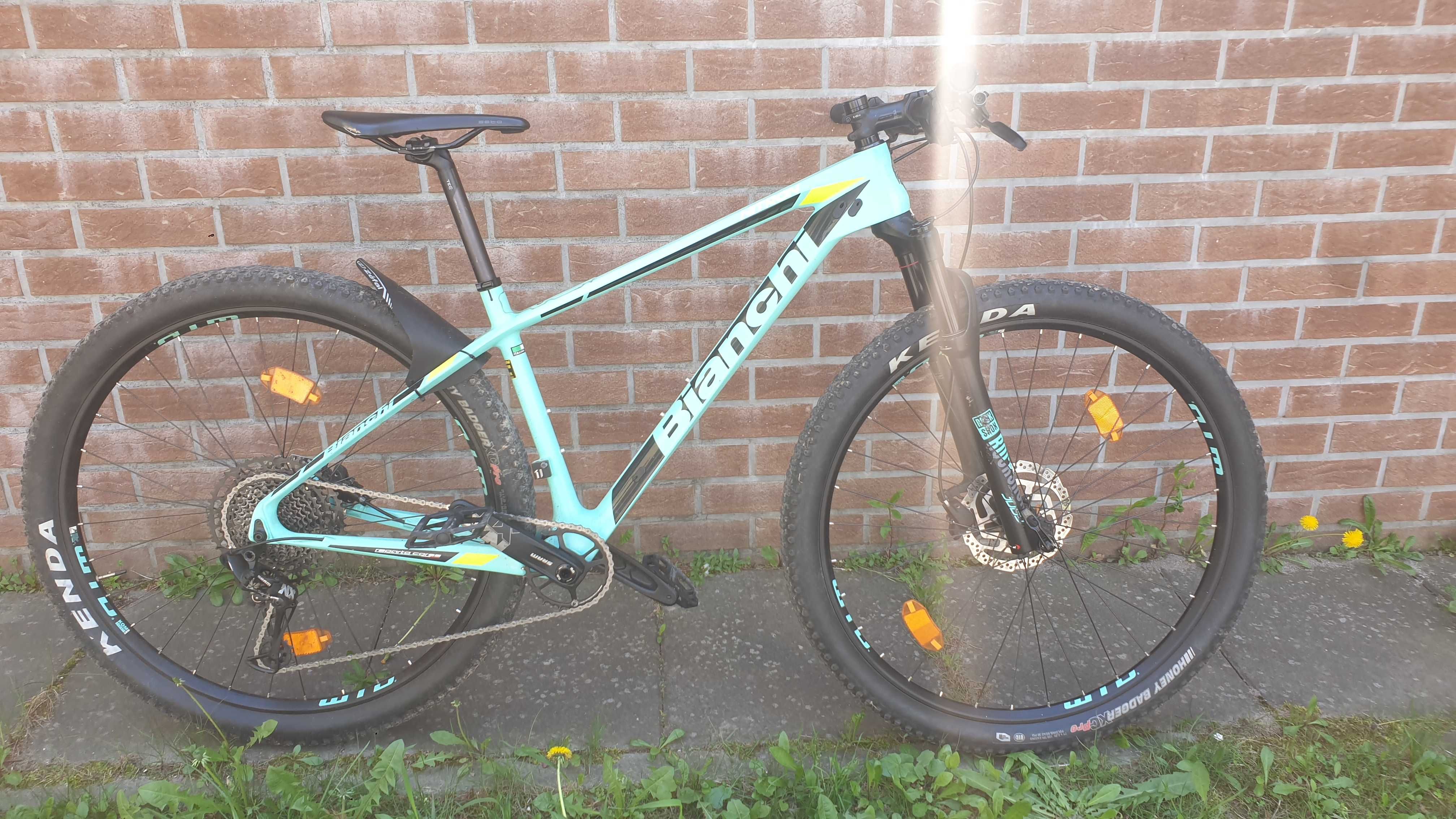 Rower górski MTB Bianchi Nitron 9.4 1x12SP M/17/43cm full carbon 2021