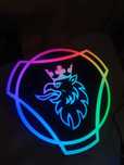 Custom logo RGB scania TIR