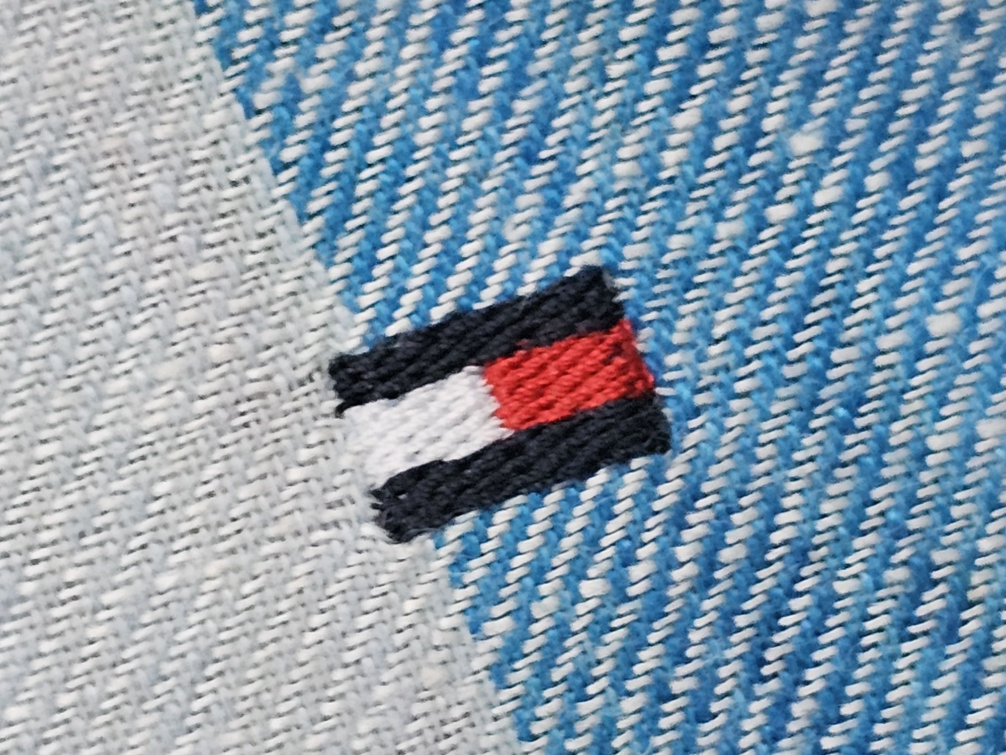koszula TOMMY HILFIGER lniana meska 100% len r. L M -  jak NOWA