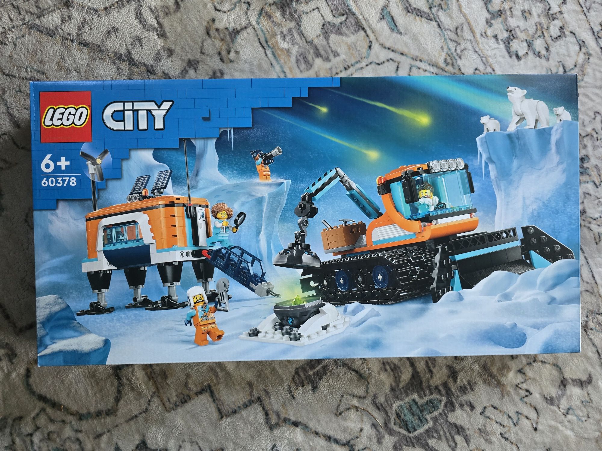 NOWE LEGO 60378 City - Ciężarówka i laboratorium badawcze