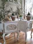Szafki nocne Shabby chic ludwikowskie plus GRATIS lampki