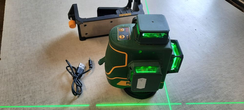 Laser POPOMAN MTM 350B a bateria  muito bom estado geral como novo