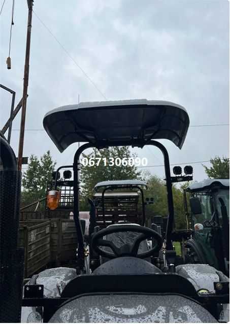 Мінітрактор Скаут TE-504 SR з козирком НОВА модель доставка під двір