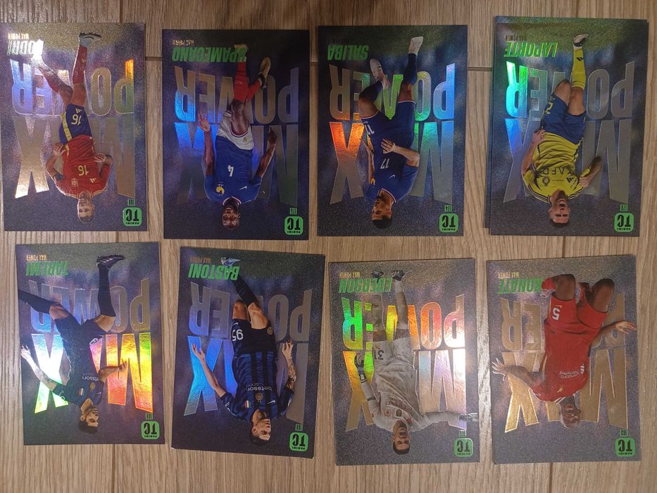 Karty piłkarskie Top Class 2025 max power