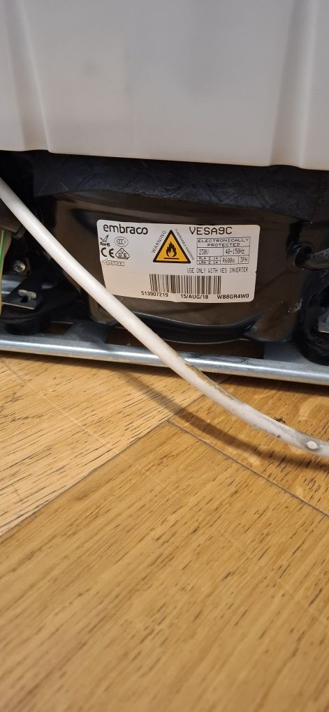 Lodówka beko CBA365E30ZGB na części
