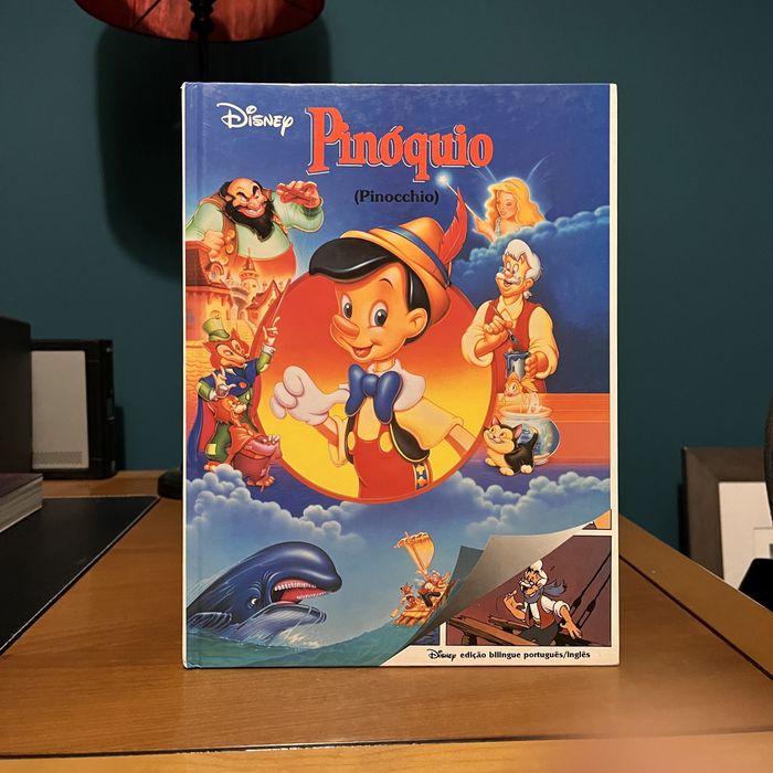 Disney - Pinóquio (Pinocchio) (bilingue português/inglês)