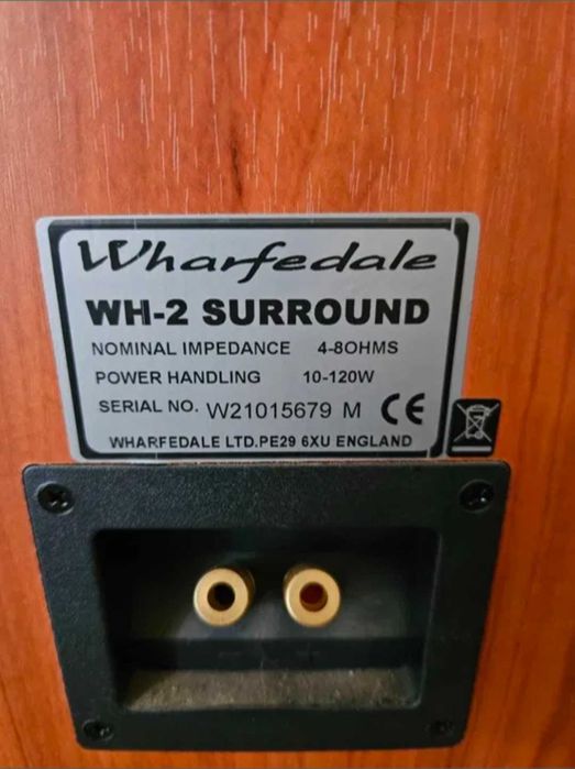 Głośniki kolumny Wharfedale crystal surround bipole bipolarne uszk