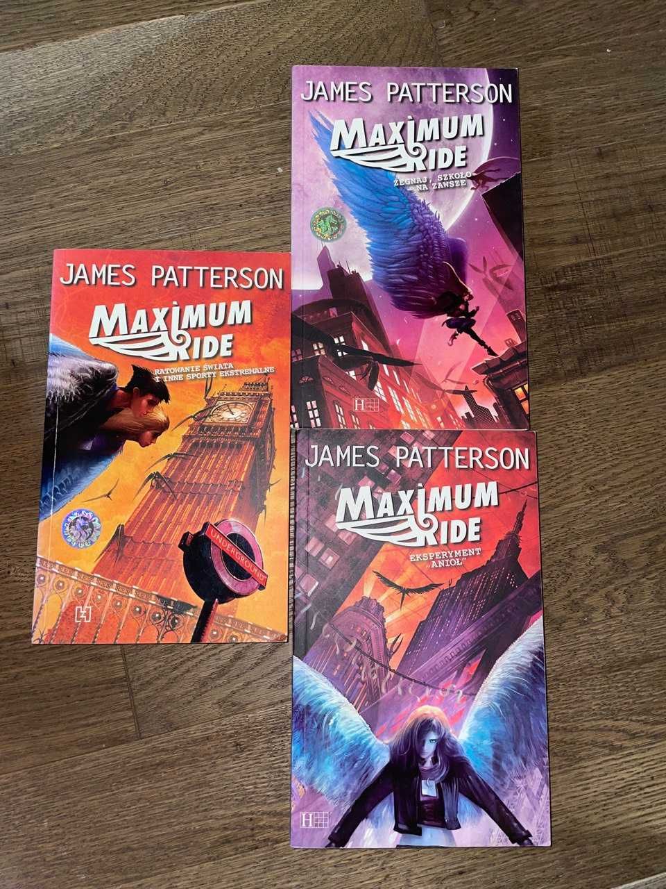 Zestaw książek Maximum Ride James Patterson
